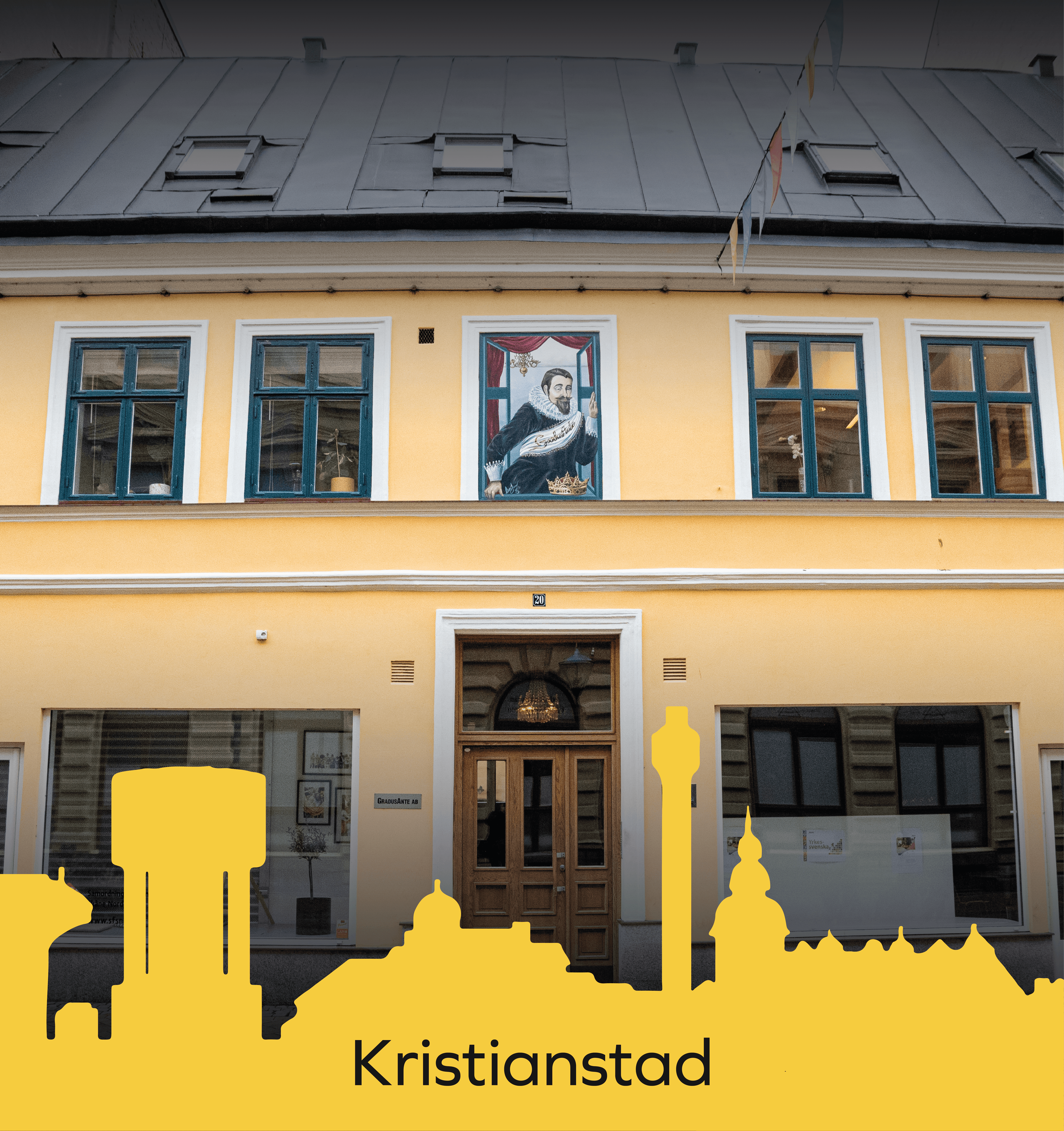 GradusAntes kontor i Kristianstad